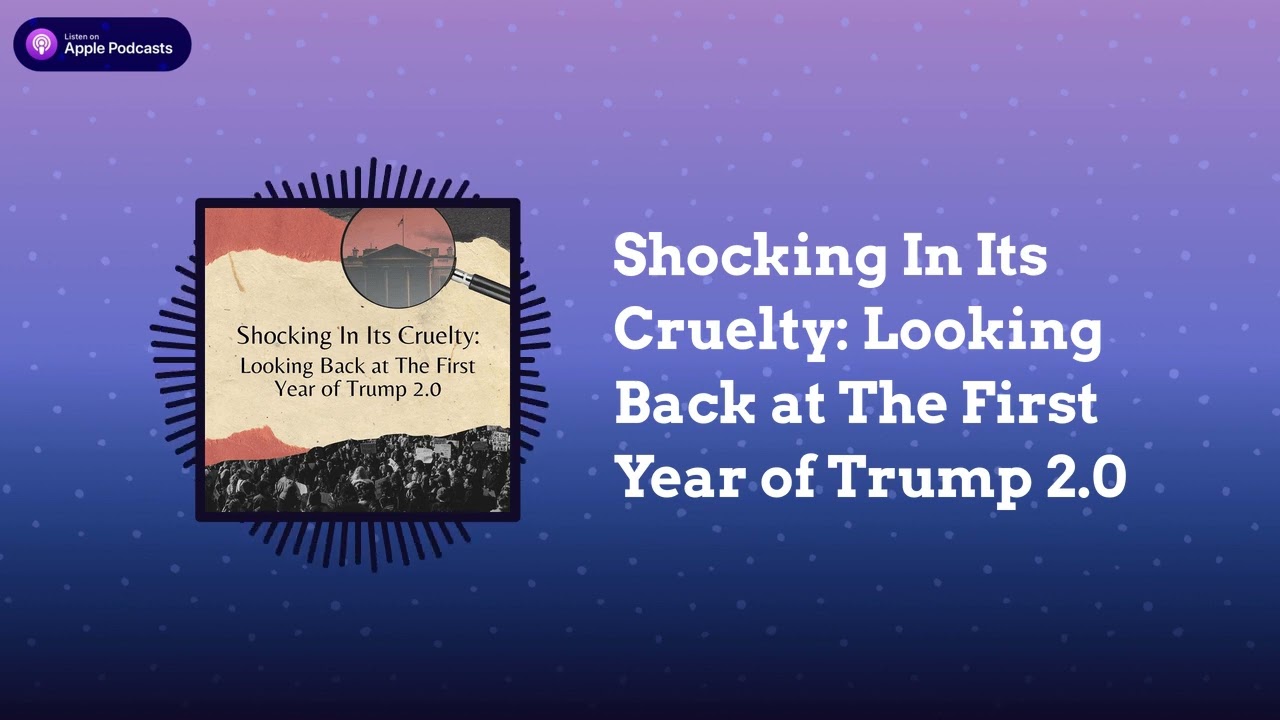 Shocking In Its Cruelty: Looking Back at The First Year of Trump 2.0 | rePROs Fight Back