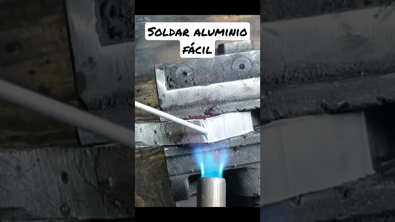 Soldar aluminio f&aacute;cil. #Durafix #soldar #aluminio #herramientas #Shorts