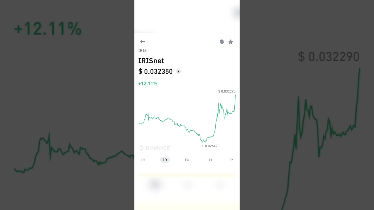 IRISnet Cryptocurrency Rise Today #cryptocurrency #irisnet #crypto