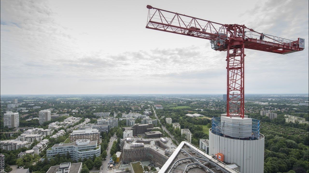 HVB-Tower Kranmontage