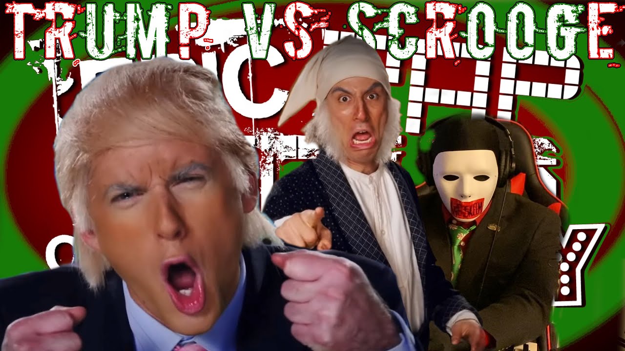 We Streem - Epic Rap Battles of History Trump vs Scrooge (Reaction)