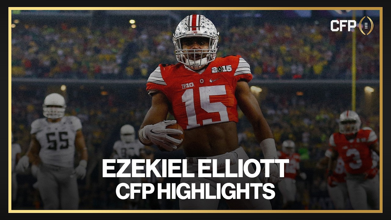 Ezekiel Elliott CFP Highlights 🔥🏆