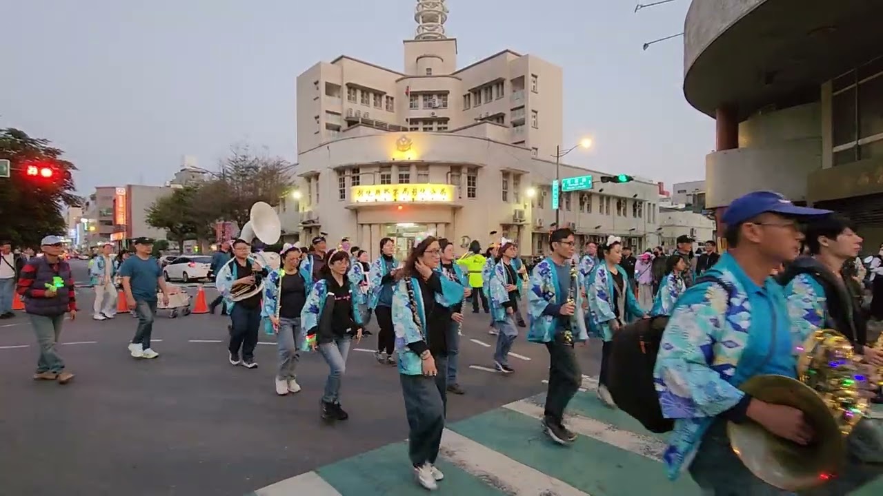 2026 彰化古城踩街嘉年華～彰化高商樂隊/儀隊校友會聯合演出 -1