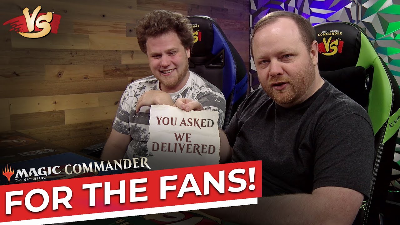 Fiery Fan Requests | Commander VS | Magic: the Gathering Gameplay