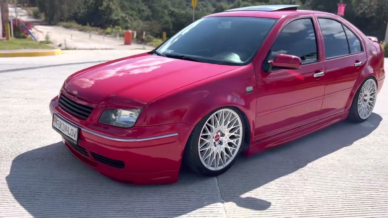 Jetta MK cuatro con suspensión de aire