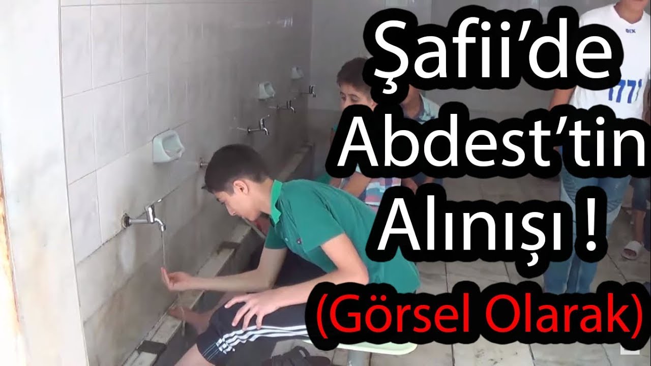 ŞAFİİ'DE ABDEST NASIL ALINIR? HANEFİ'DE ABDEST NASIL ALINIR? (GÖRSEL OLARAK) | HASAN DEMİR!