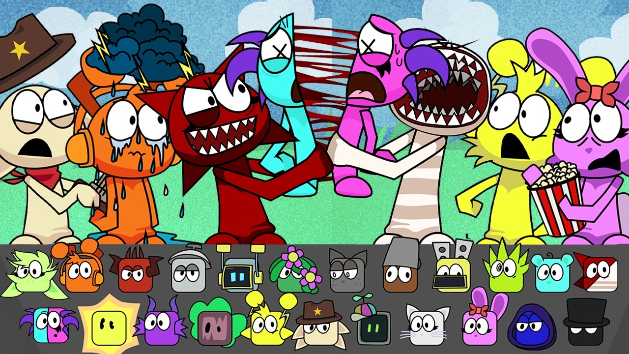 Incredibox Sprunksters But CASI & SEMIHEMI VS WYRUM MROONA! NEW Kill Mod!