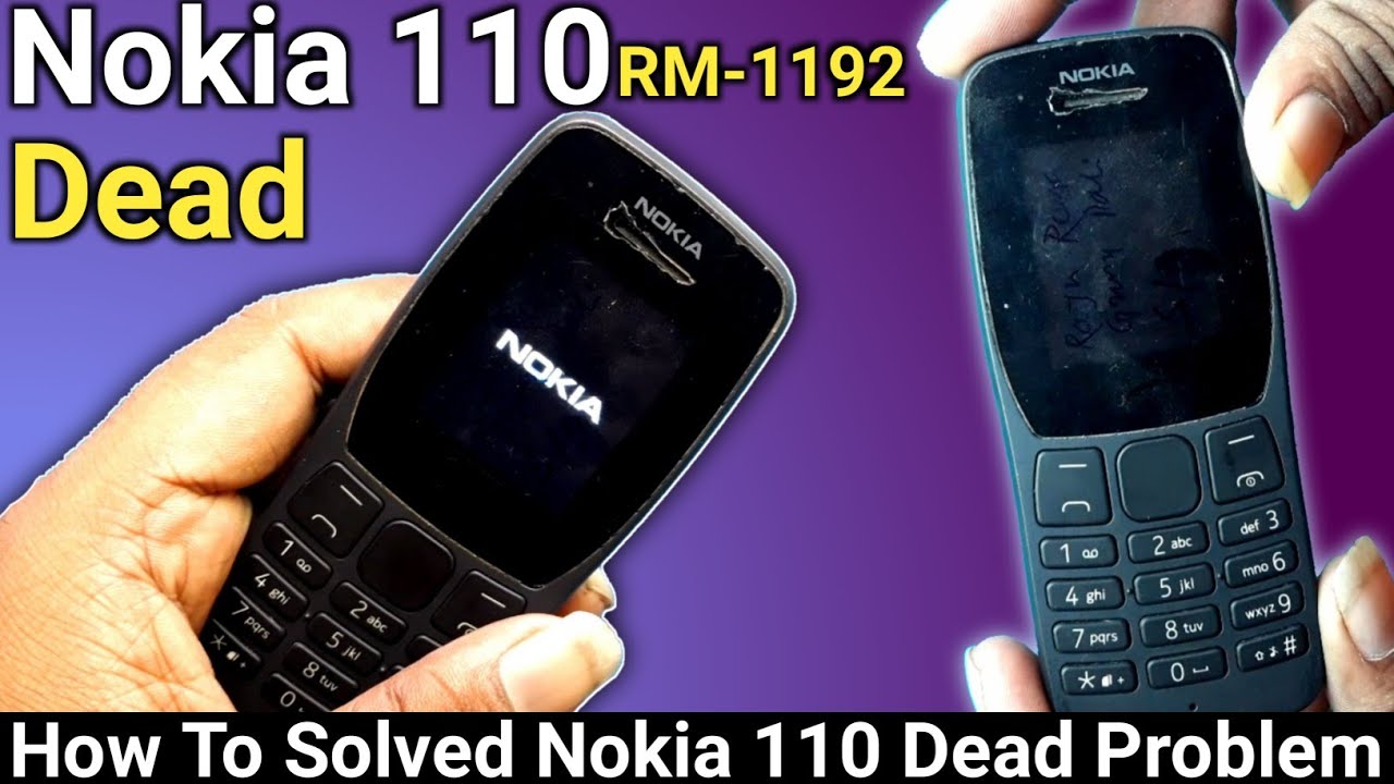 Nokia 110 Dead Problem | RM 1192 Dead Problem | How To Solved Nokia 110 Dead Problem??