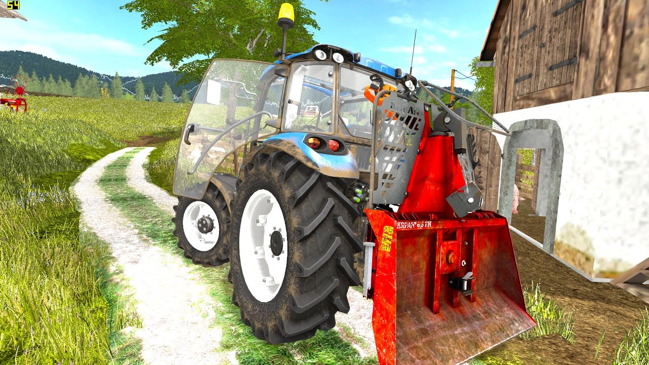 Foresting wth New Holland T4.115 - UTH [Dolenjska]