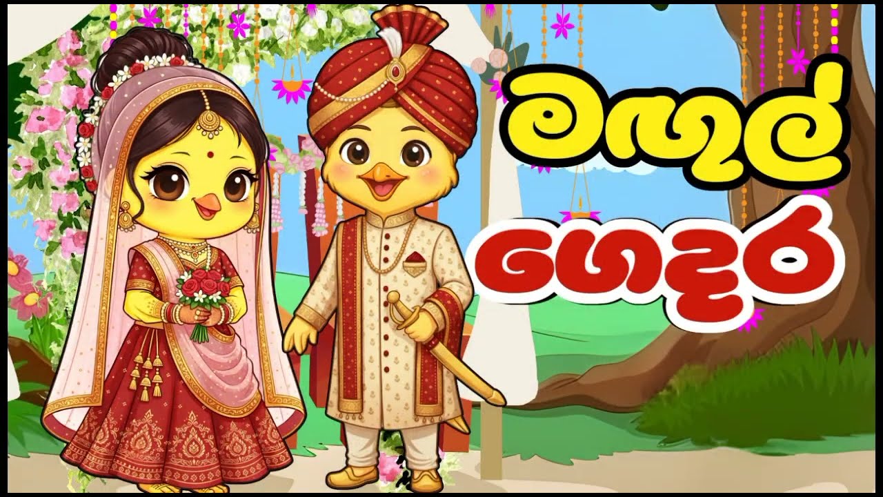 මඟුල් ගෙදර | Sinhala Lama Kathandara | Sinhala Cartoon | Lama Katha