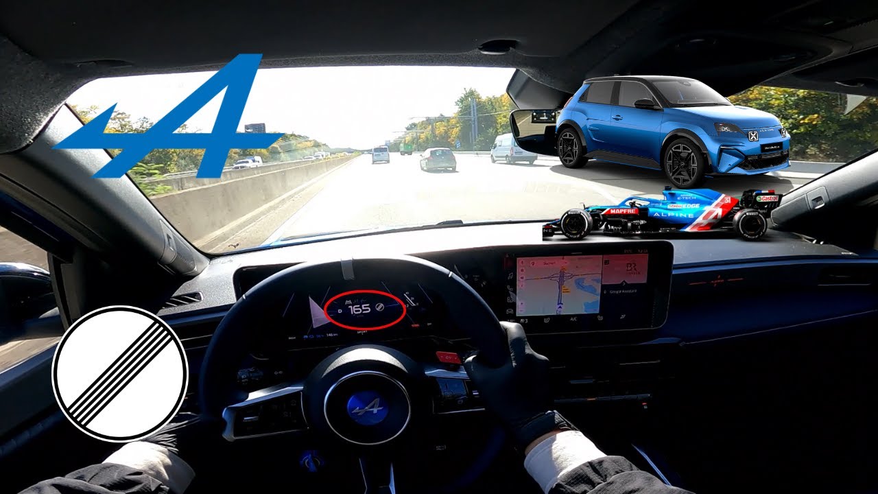 Alpine A290 | POV | Testdrive+Top Speed | 177 HP | Better than a Renault 5 in every way!