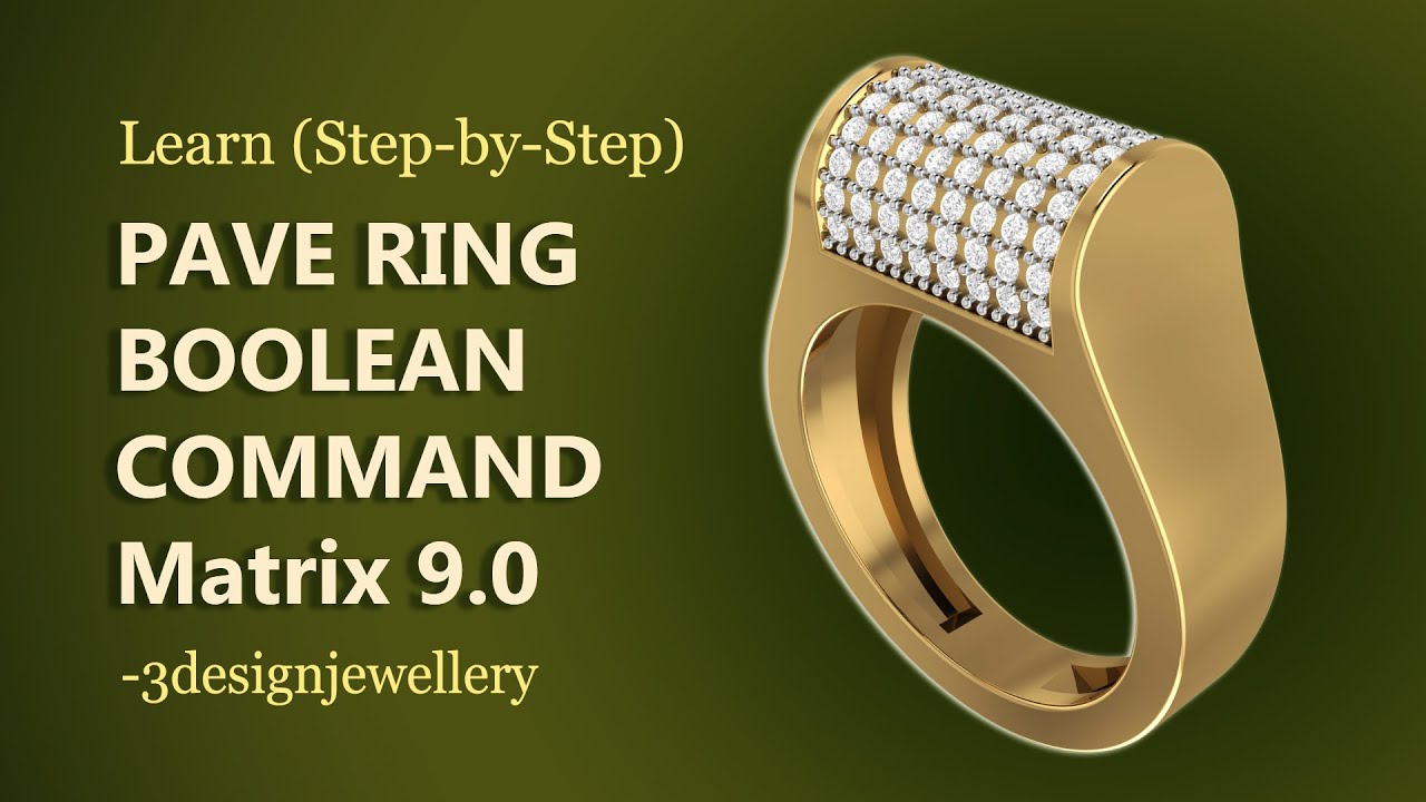 ||🔷How to make Pave ring in Matrix 9.0🔷|| #Matrix 9 || #Rhino 3D || #rhinomatrixtutorial #Rhino 3D