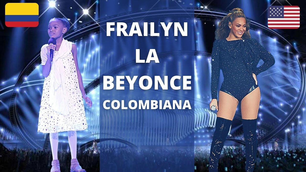 FRAILYN LA NIÑA QUE PROMETE SER LA BEYONCE COLOMBIANA.