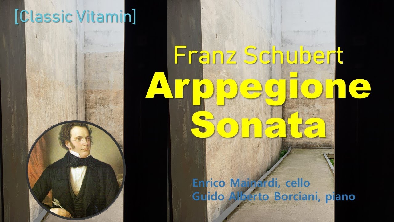 Schubert Arepeggione Sonata in A minor, D.821(Enrico Mainardi)