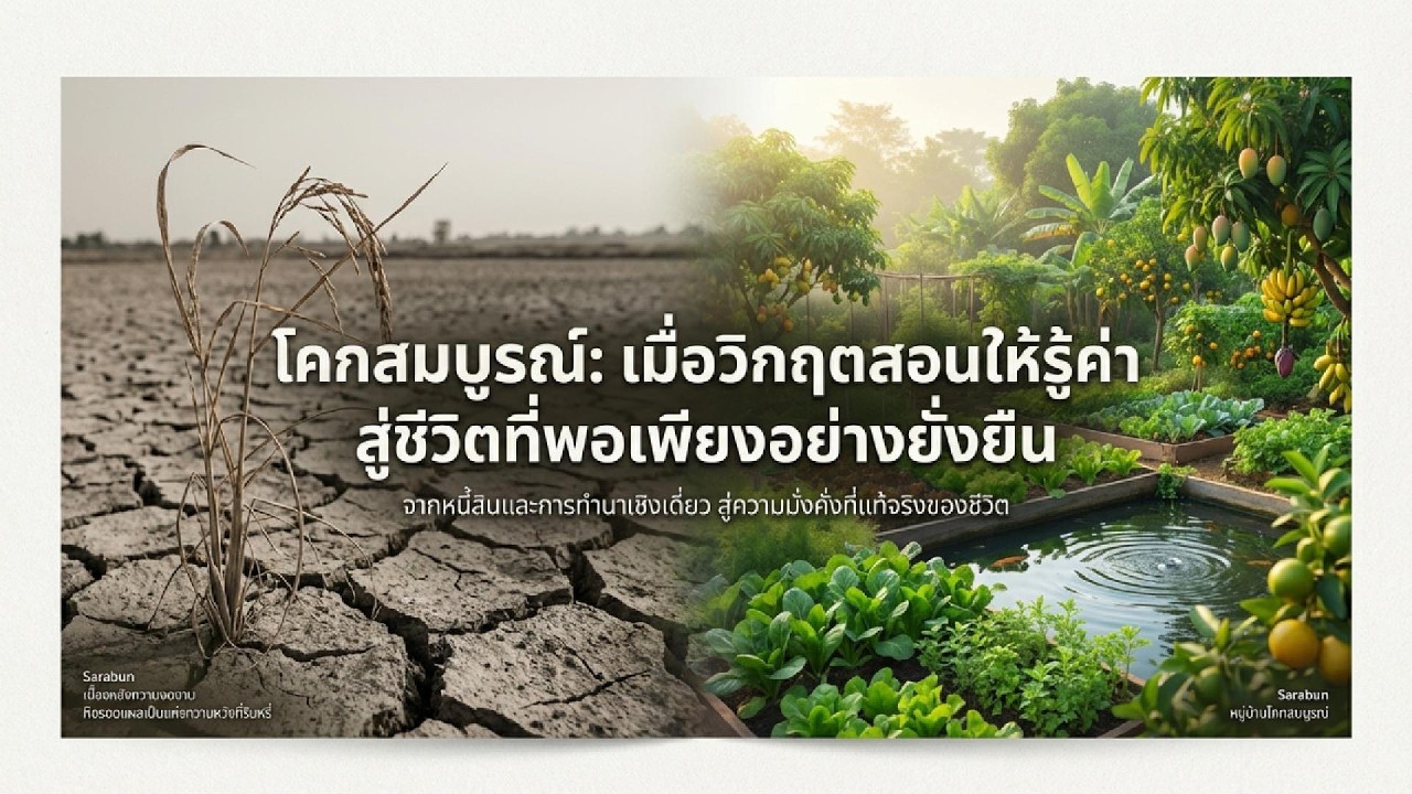 หมู่บ้านโคกสมบูรณ์: วิกฤตสร้างชีวิต! สู่ความพอเพียงยั่งยืน#ท่องเที่ยวเชิงเกษตร #Thailand #เที่ยวไทย
