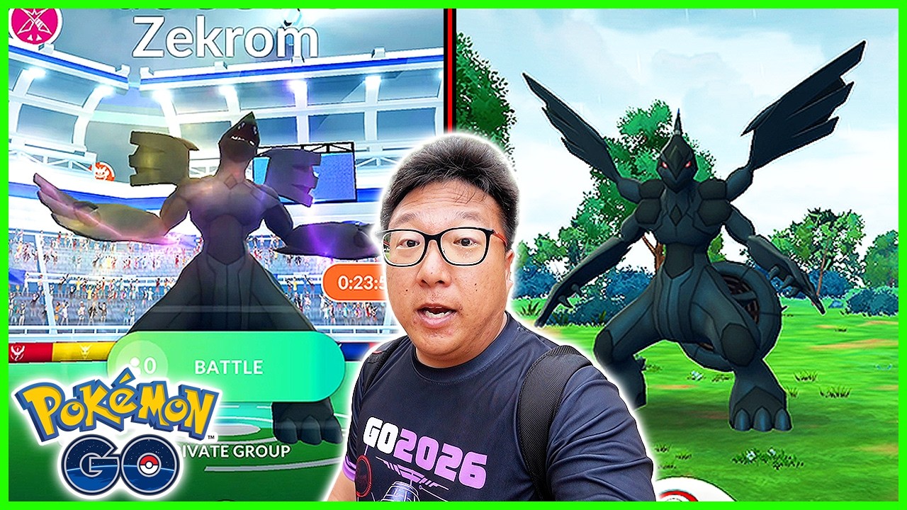Final Zekrom Raid Hour in America Before Copenhagen GO Fest