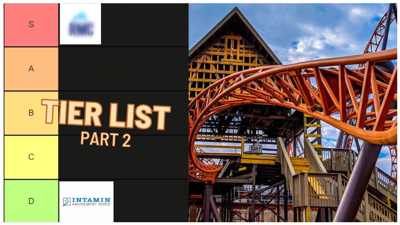 The Ultimate Roller Coaster Manufacturer Tierlist, (Part 2)