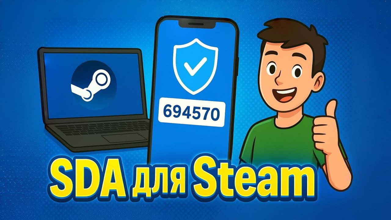Steam Desktop Authenticator (SDA) 2025: установка, настройка 2FA
