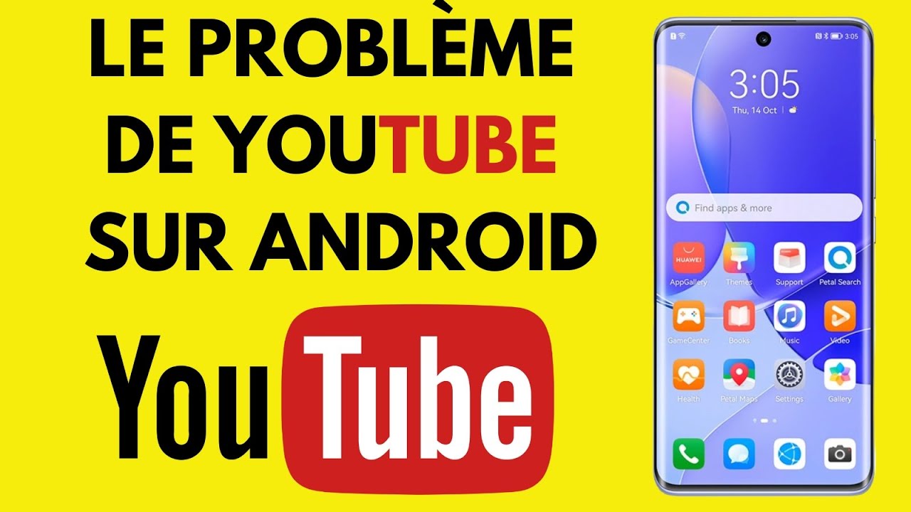 Comment r&eacute;soudre le probl&egrave;me de l'application Youtube