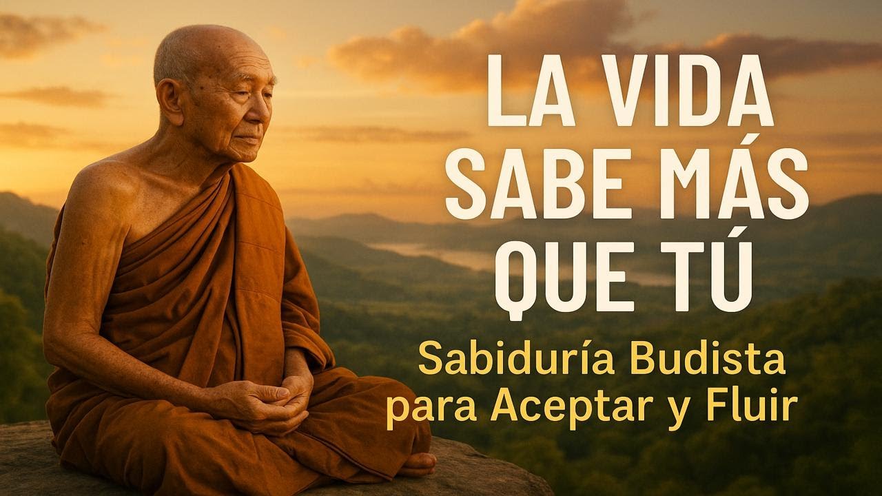 LA VIDA SABE MÁS QUE TÚ: Sabiduría Budista para Aceptar y Fluir