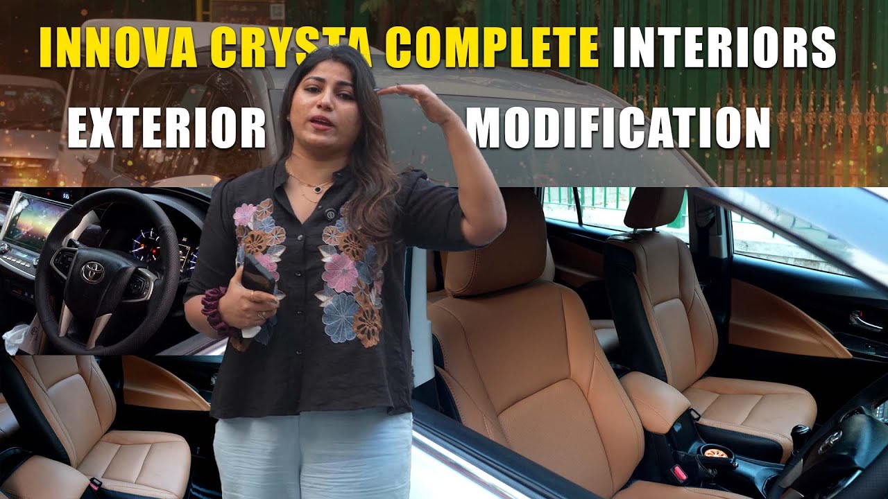 &ldquo;INNOVA CRYSTA FULL MODIFIED 😱🔥 Interior + Exterior Transformation!&rdquo; | RS CAR MODIFIERS