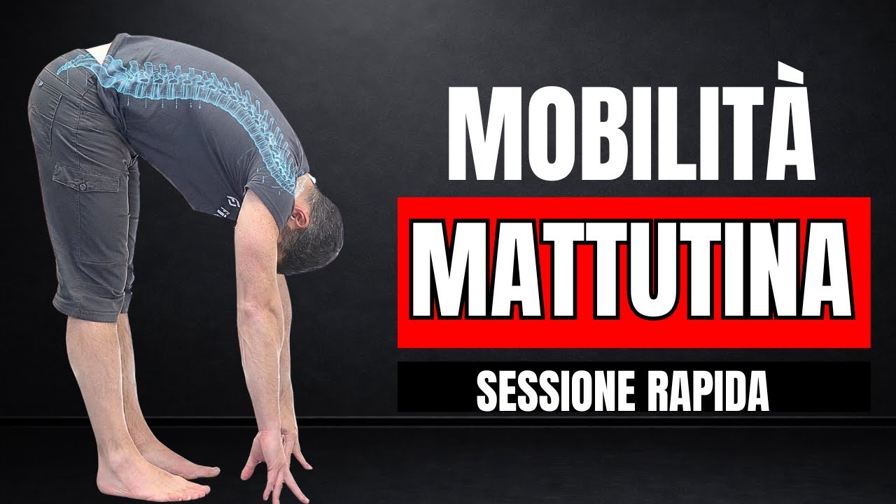 Ti svegli con la SCHIENA RIGIDA? Ecco la routine di 7 minuti che risolve!
