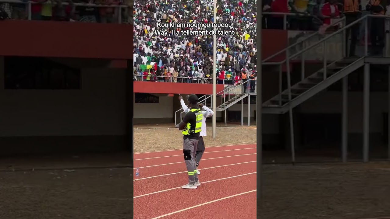 Le jeune homme qui à fait vibrer le stade Amitié au séance d’entraînement des lions 🦁 