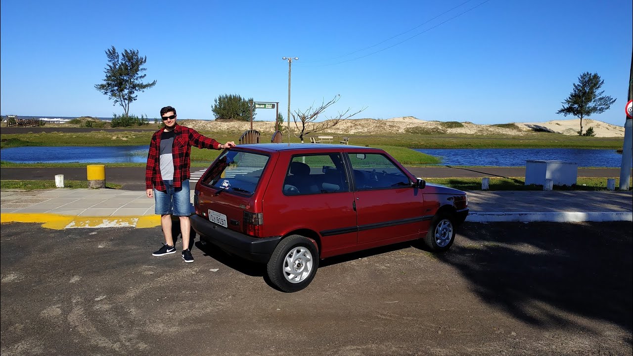 Fiat Uno Mille EP - Passeio no Litoral do Rio Grande do Sul