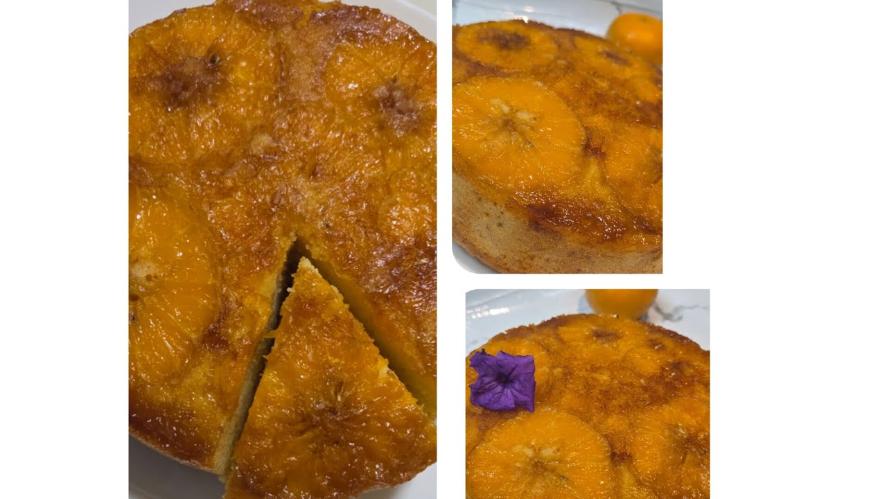 This Upside-Down Orange Cake Will Melt in Your Mouth / Best Upside-Down Orange Cake Ever 🍊