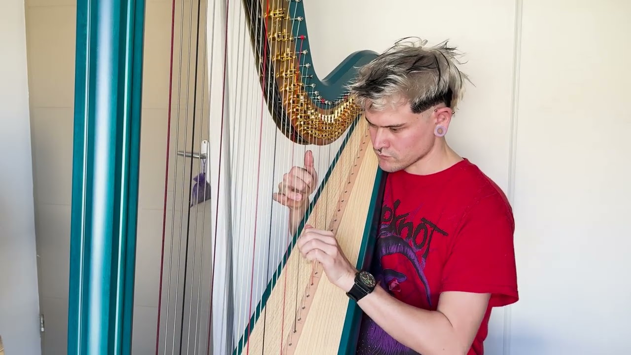 Gymnopédie No 1 - Erik Satie | Pedal harp