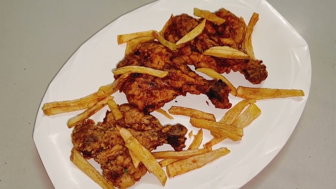 KFC style mein chicken fry recipe