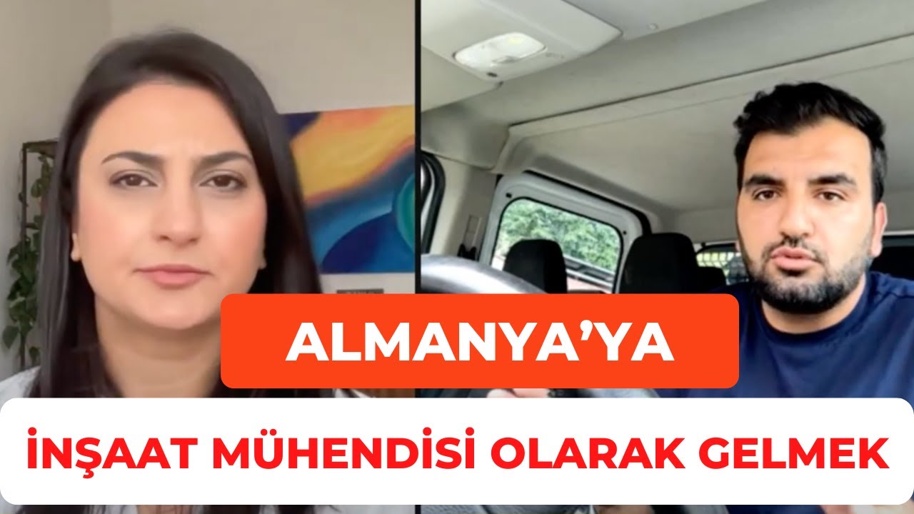 Almanya'ya inşaat mühendisi olarak nasıl geldim?