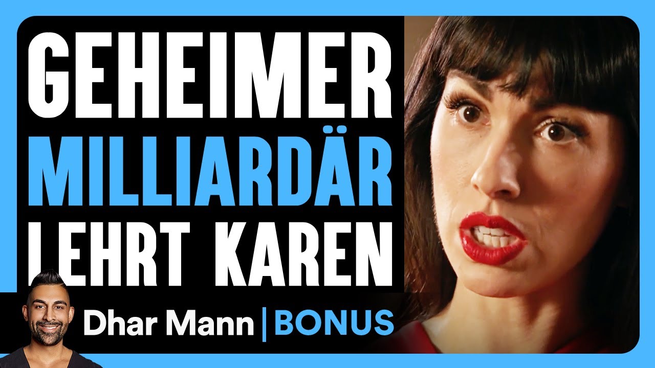 Geheimer MILLIARDÄR Lehrt Karen Eine Lektion | Dhar Mann Studios Bonus