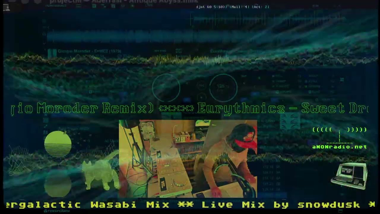Intergalactic Wasabi Mix - Live Mix by snowdusk - Episode 1178 - aNONradio.net - 2025/11/02