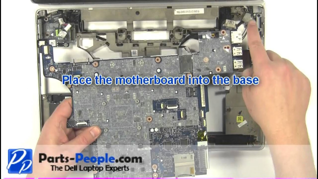 Dell Latitude E6420 Speaker Replacement Video Tutorial