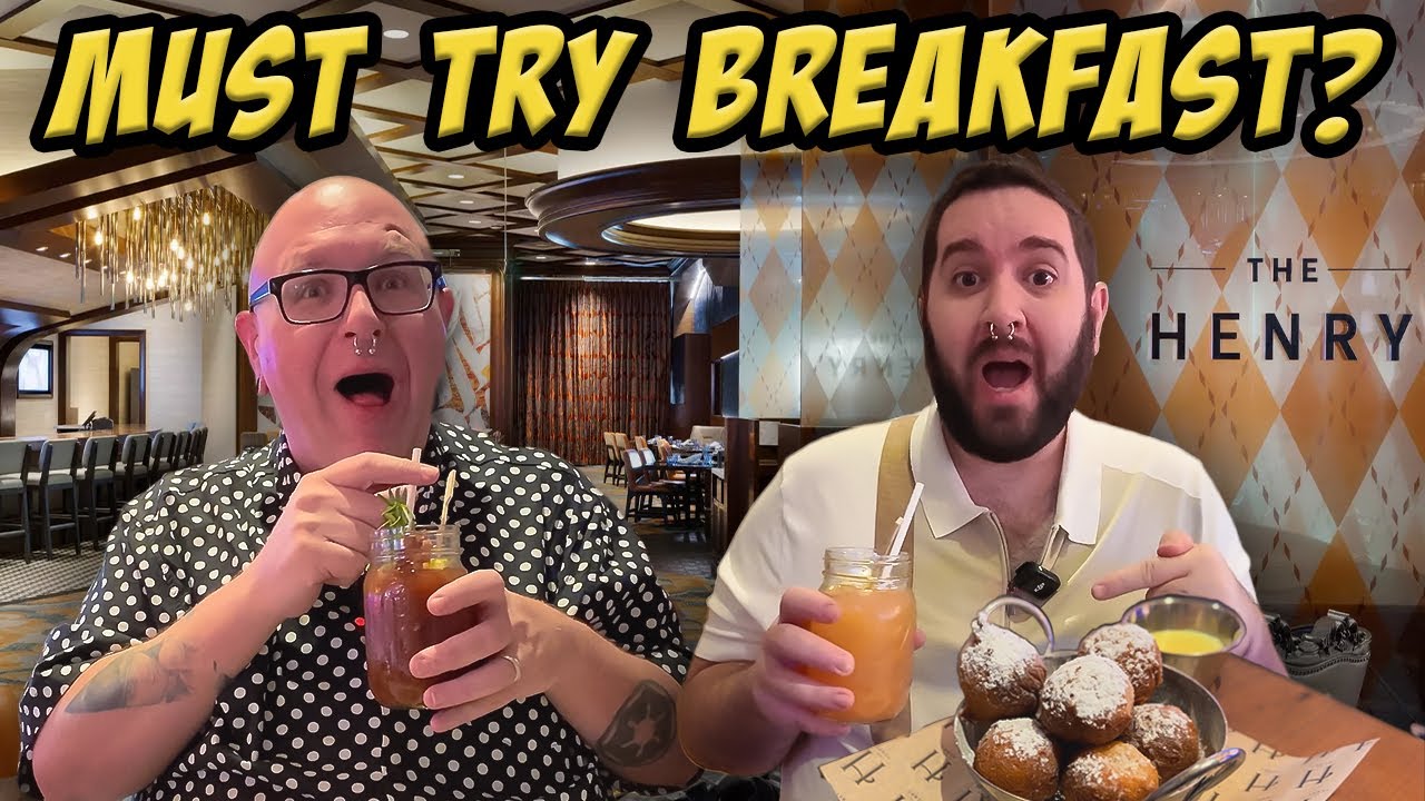 This Vegas Late Night & Breakfast Spot Took Us By SURPRISE!| The Henry @ Cosmopolitan of Las Vegas