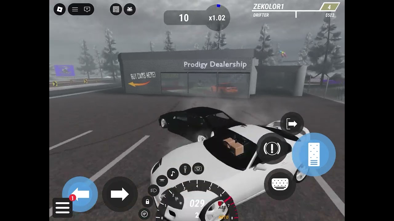 Car game on Roblox