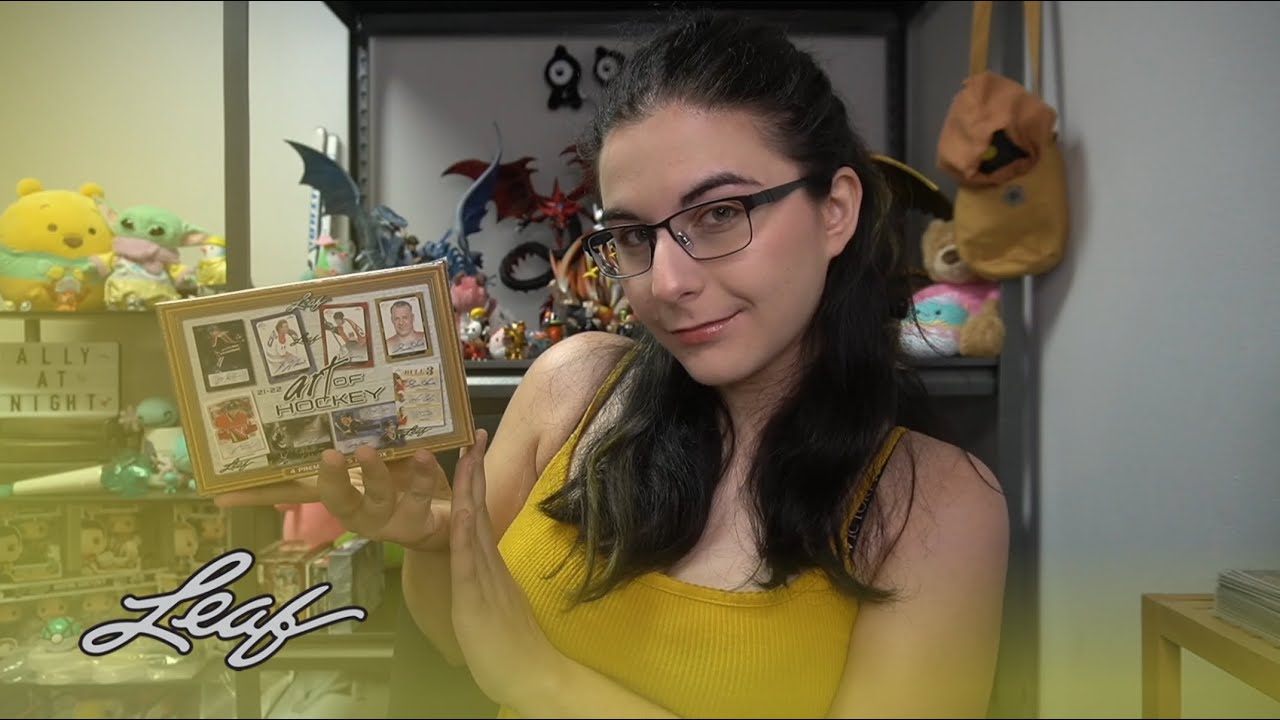 Literal Heavy Hitters? | 2021-22 LEAF ART OF HOCKEY HOBBY BOX OPENING