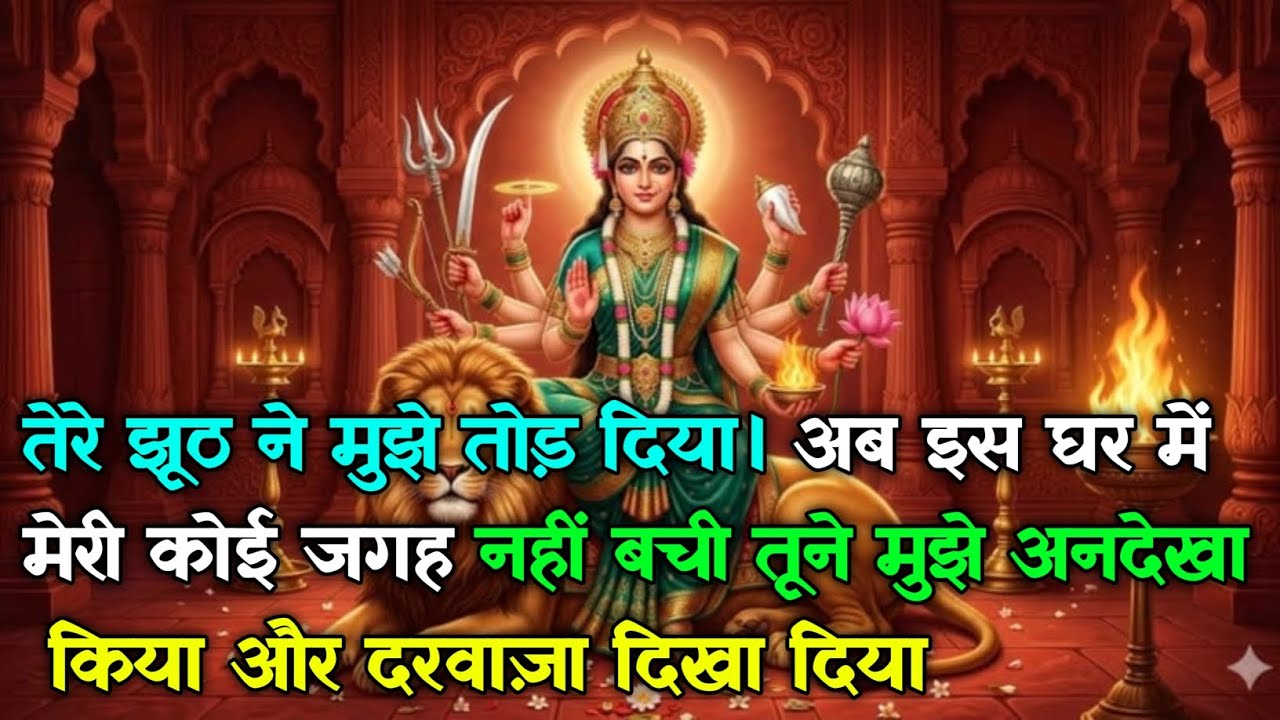 222 🕉️ तेरे झूठ ने मुझे तोड़ दिया | अब इस घर में मेरी कोई जगह नहीं बची..#maadurga #shivshakti 