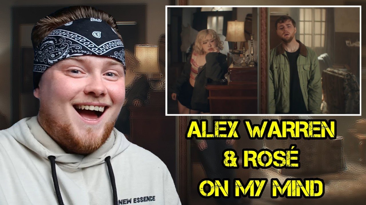 A HUGE COLLAB!!| Alex Warren & ROSÉ - On My Mind (Official Music Video) Reaction