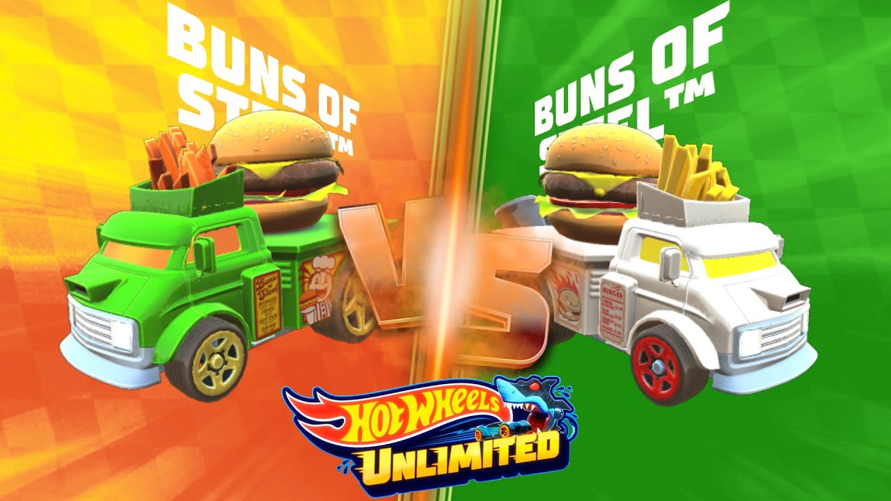 HOT WHEELS UNLIMITED 2 - Buns Of Steel Vs Buns Of Steel In World Tracks