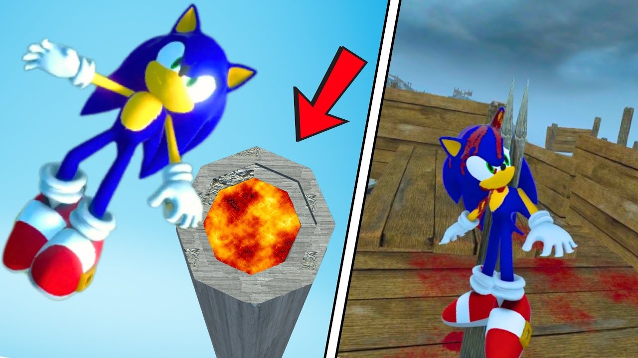 Sonic NPC Ragdoll Physics Compilation #47 | Overgrowth