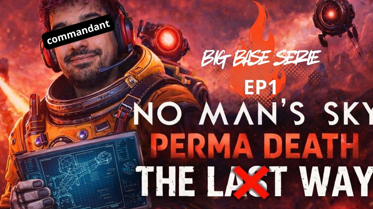No Man's Sky Speedrun  - Mode PERMADEATH / THE WAY EP17 BIG BASE ?! #nocommentarygaming
