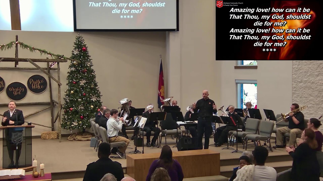 Salvation Army Kitchener Community Church - Sunday Service January 4, 2026