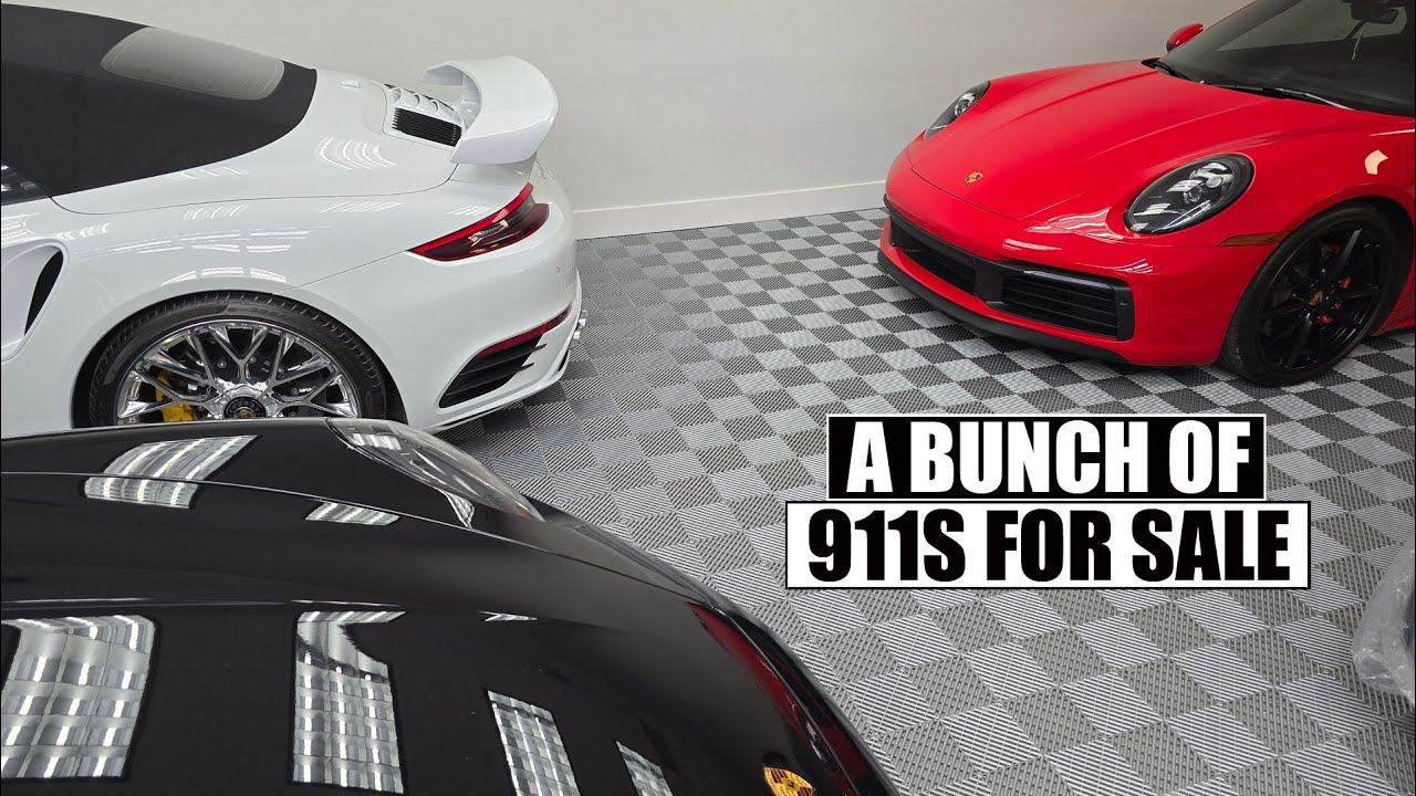 A Bunch of Porsche 911s for sale
