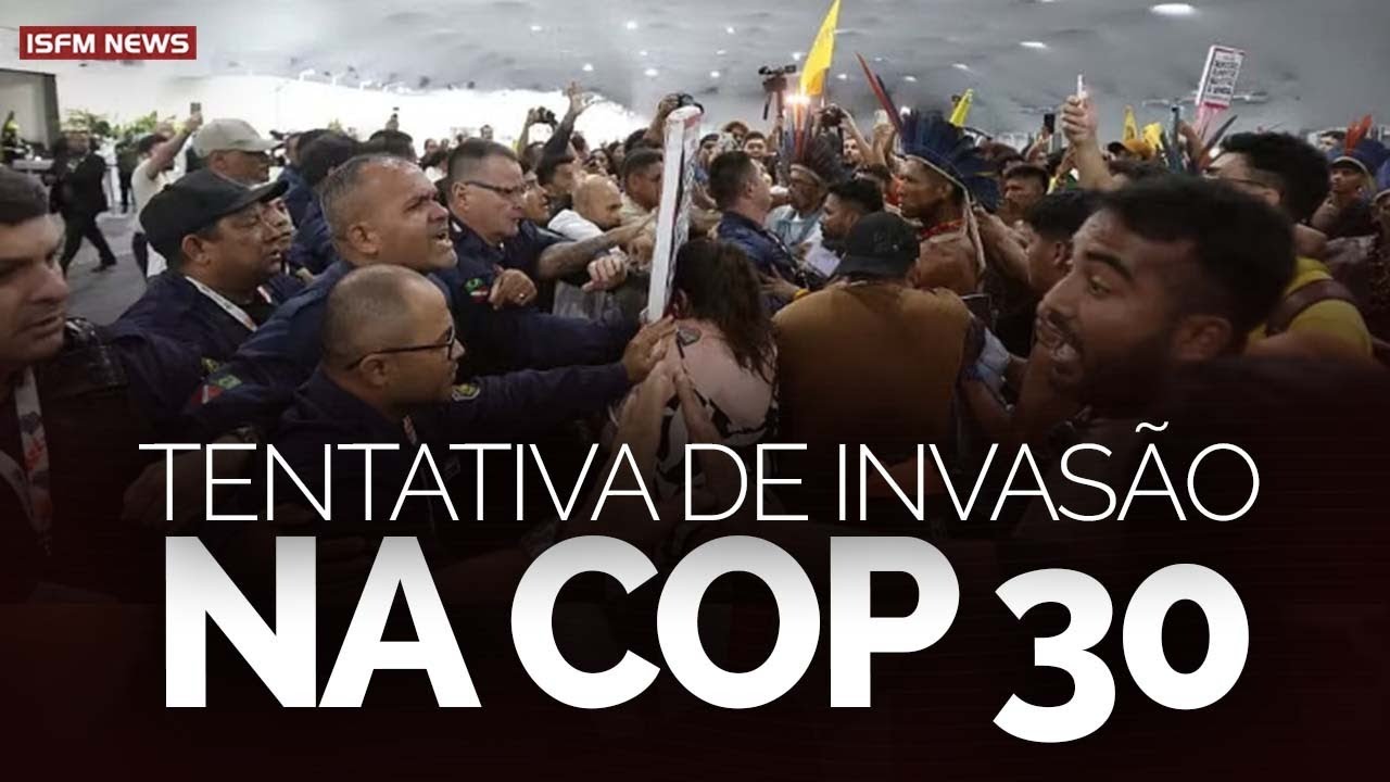 🔴 AO VIVO - TENTATIVA DE INVAS&Atilde;O NA COP 30