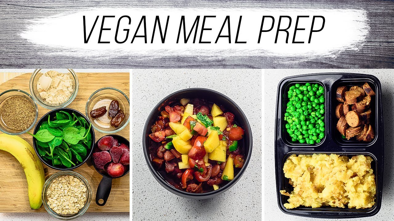Vegan Meal Prep  |  Healthy and Delicious Meals with Recipes  |  What I Eat in a Day