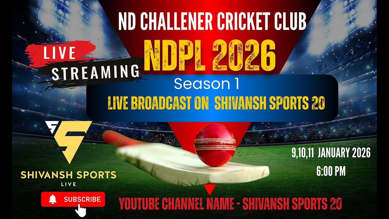 ND Challenger Cricket Club Present … NDPL 2026 || INAUGURATION DAY
