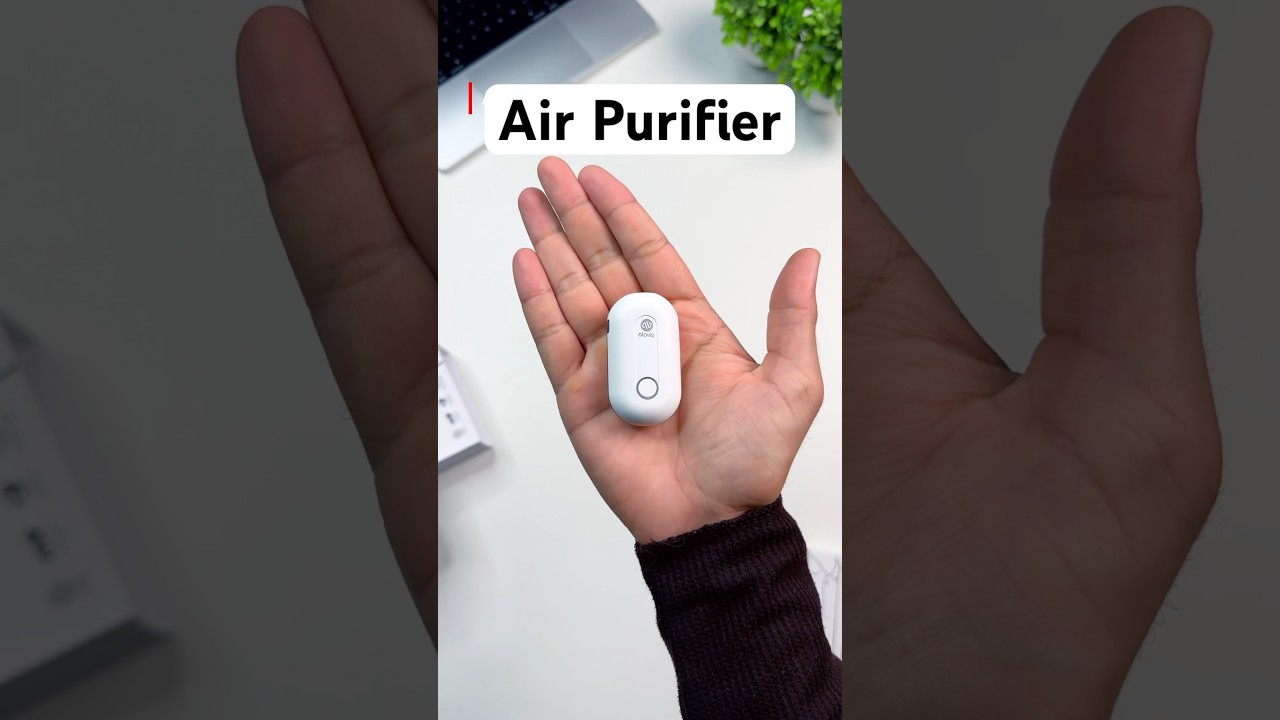 Personal Air Purifier IIT Certified Clean Air | Atovio Pebble Wearable Air Purifier