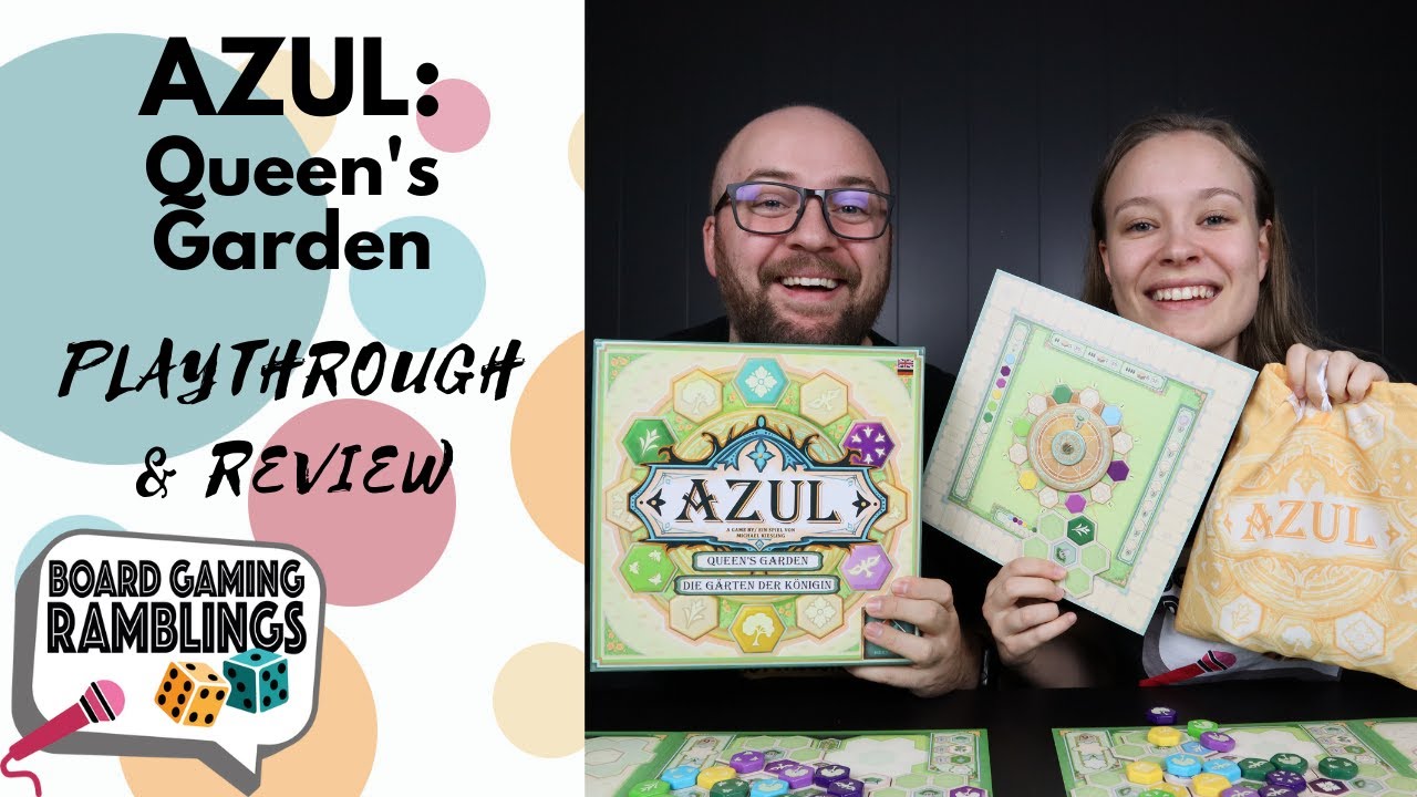 Azul: Queen's Garden - Playthrough & Review